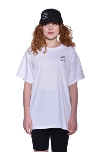 01 Λευκό T Shirt Χονδρικής DREAM GIRL 1