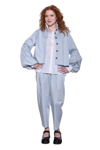 1070 Overshirt Γαλάζιο Καμπαρντίνα Ψιλή 1 1070 Overshirt Γαλάζιο Καμπαρντίνα Ψιλή 1